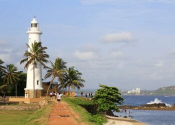 Galle Lighthouse in Galle Fort Sri Lanka