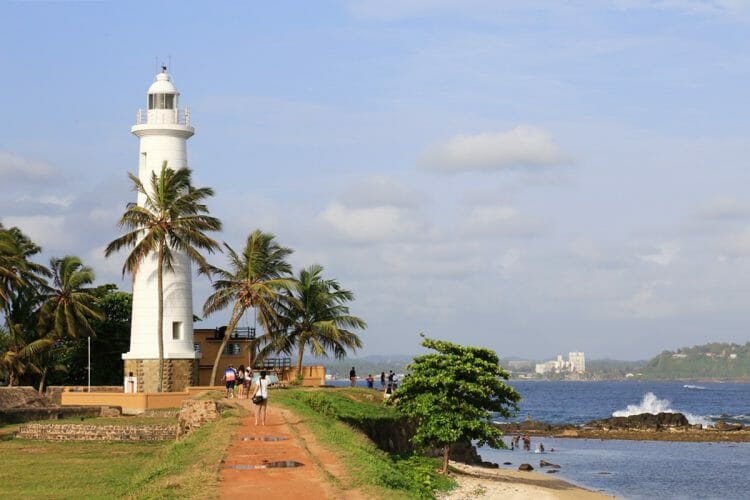 Galle Lighthouse in Galle Fort Sri Lanka