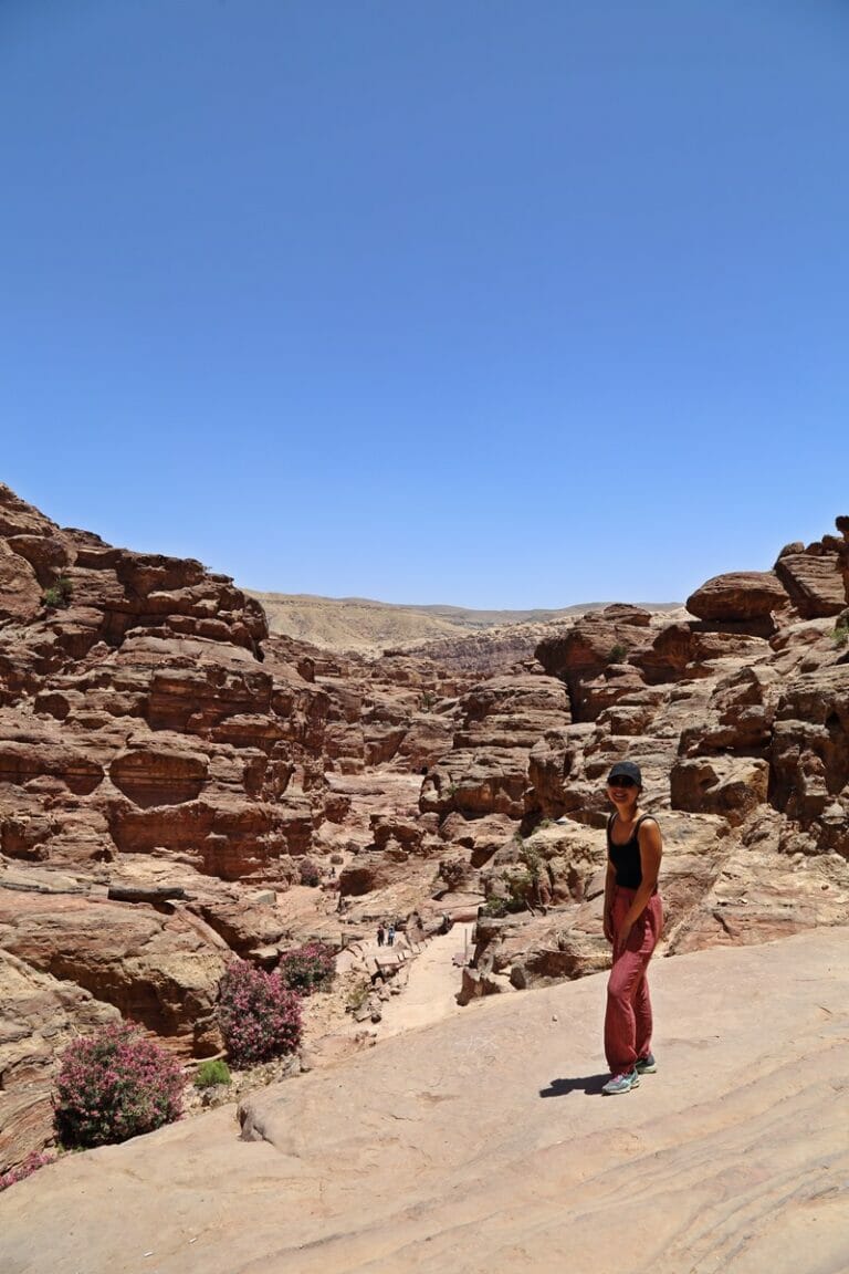 Ad Deir Trail in Petra Jordan