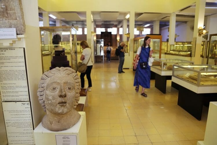 Amman Archaeological Museum in Jordan