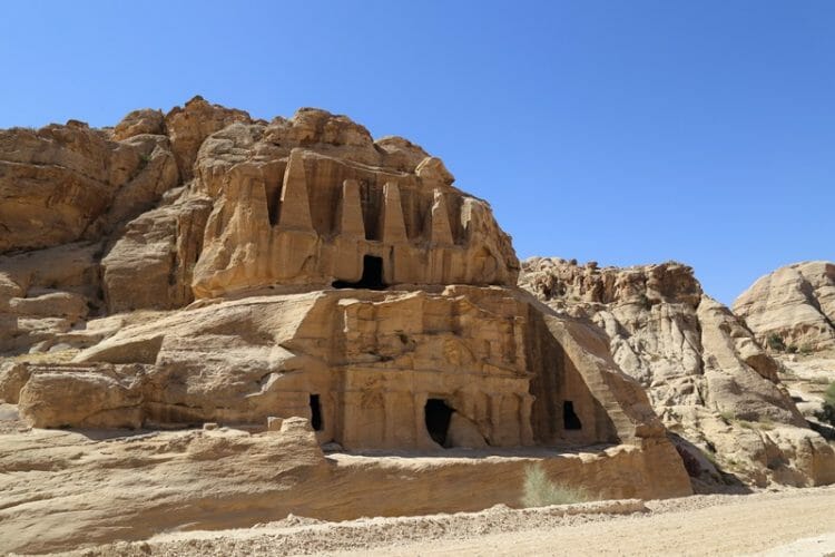 Bab Al Siq in Petra Jordan