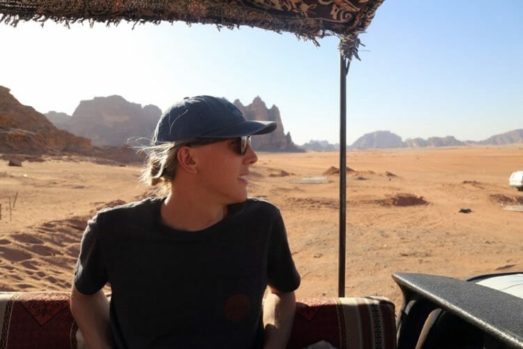 Desert jeep safari in Wadi Rum Jordan