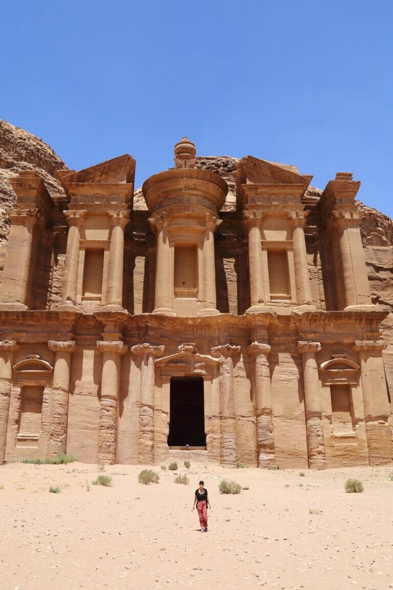 The Monastery Ad Deir in Petra Jordan 