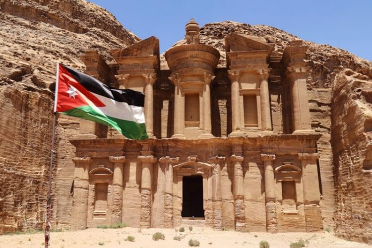 The Monastery Ad Deir in Petra Jordan