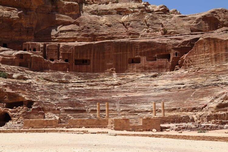 The Theatre in Petra Jordan