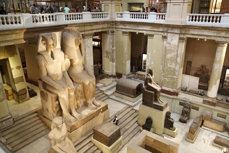 Egyptian Museum in Cairo Egypt