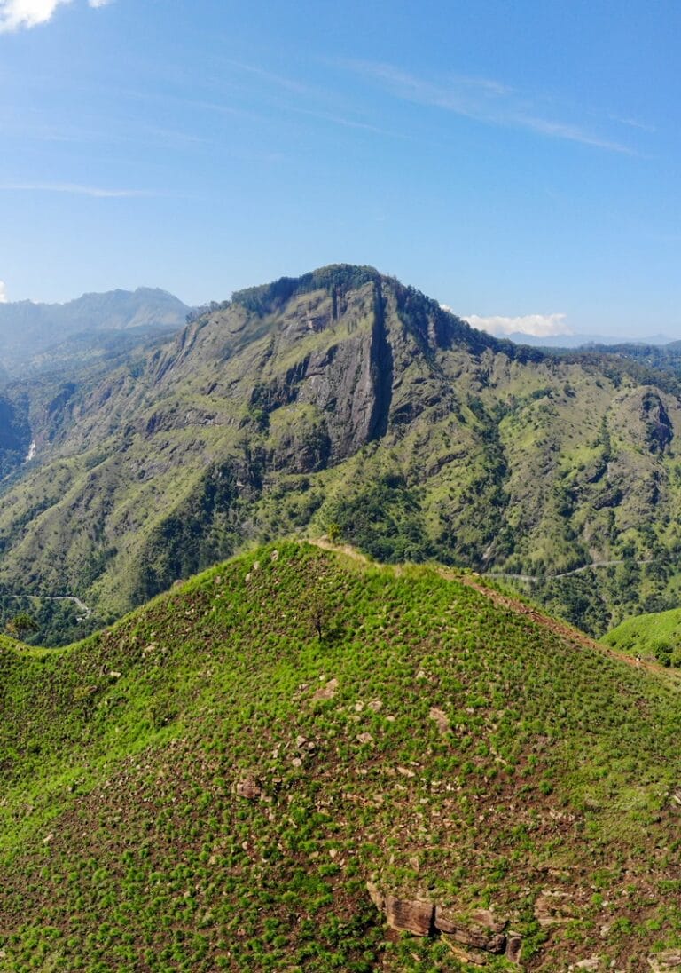 Mini Adams Peak trail in Ella drone photo
