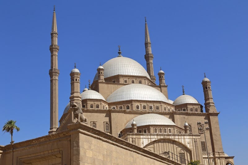 Mohamed Ali Alabaster Mosque in Cairo Egypt