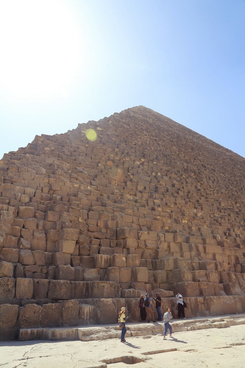 The Great Pyramid of Giza in Cairo Egypt