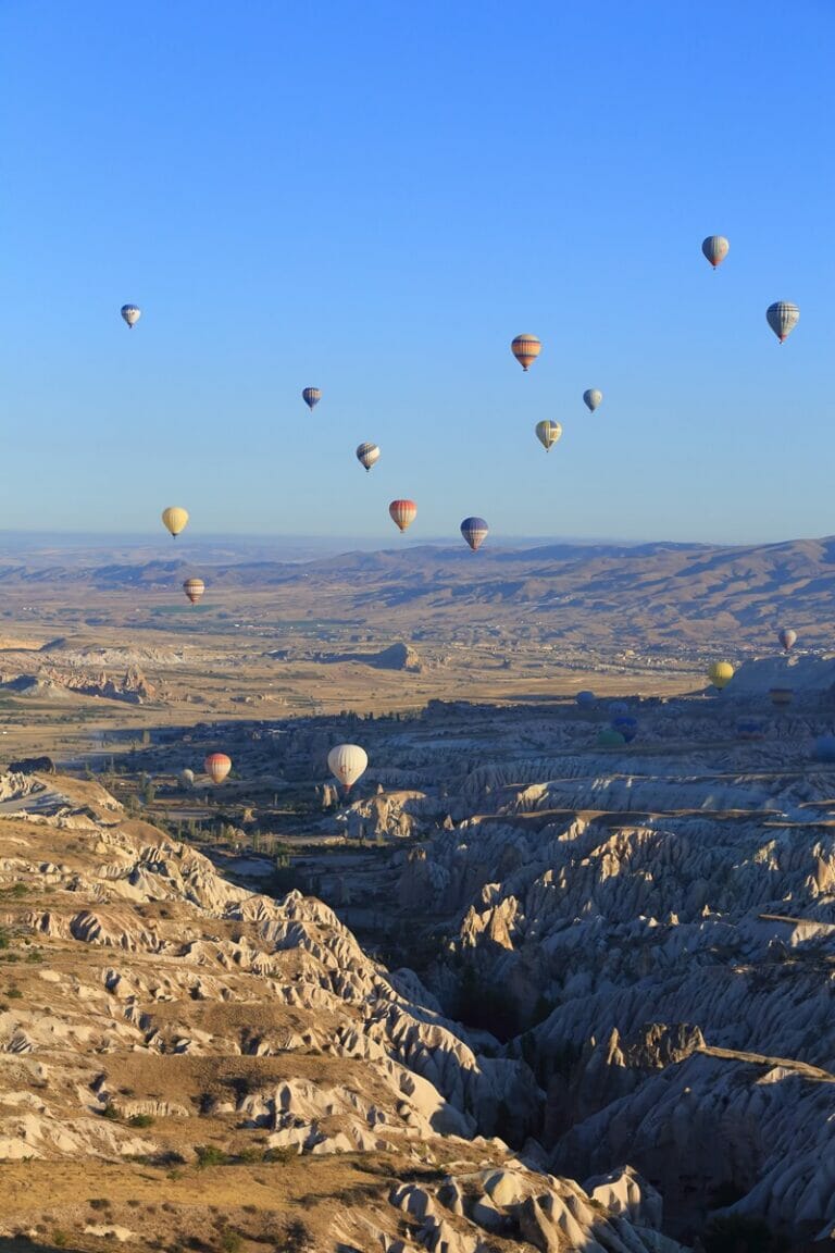 Cappadocia hot air balloons in Turkey