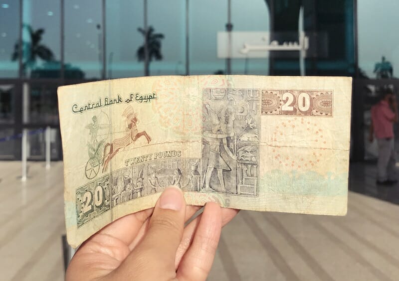 Egyptian Pound note