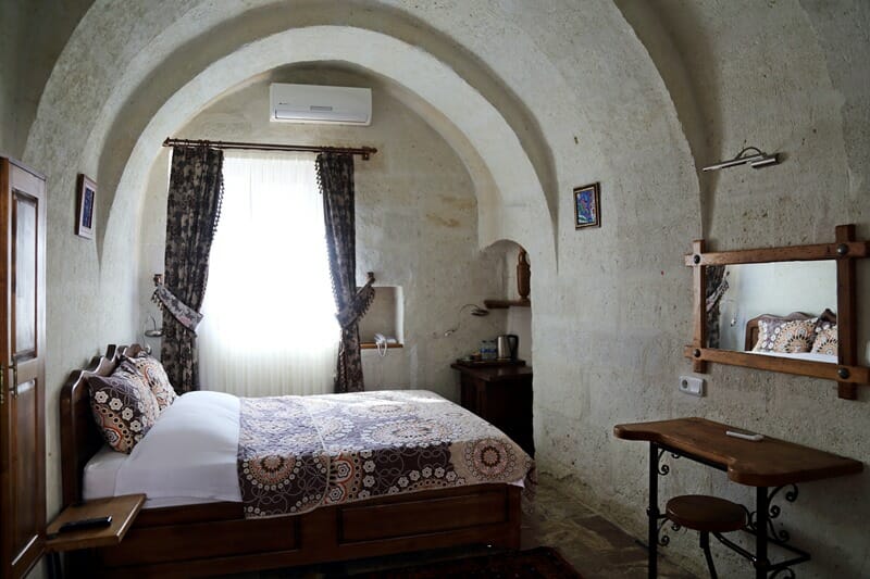 Hanzade Suites cave room in Cappadocia Turkey 