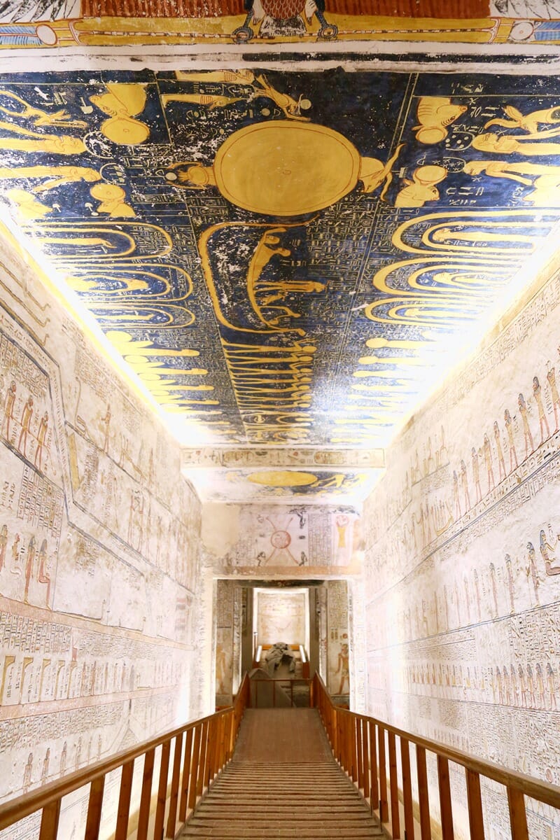 Valley of the Kings in Luxor Egypt