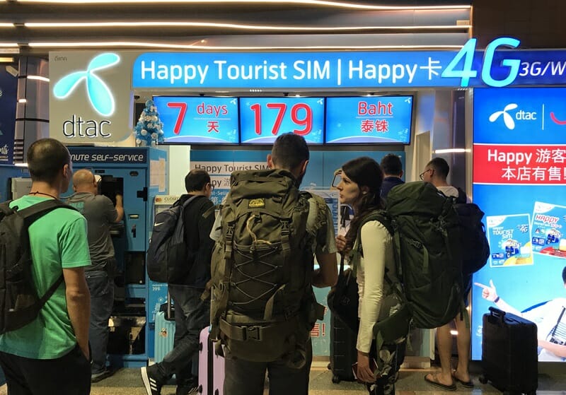SIM cards in Thailand
