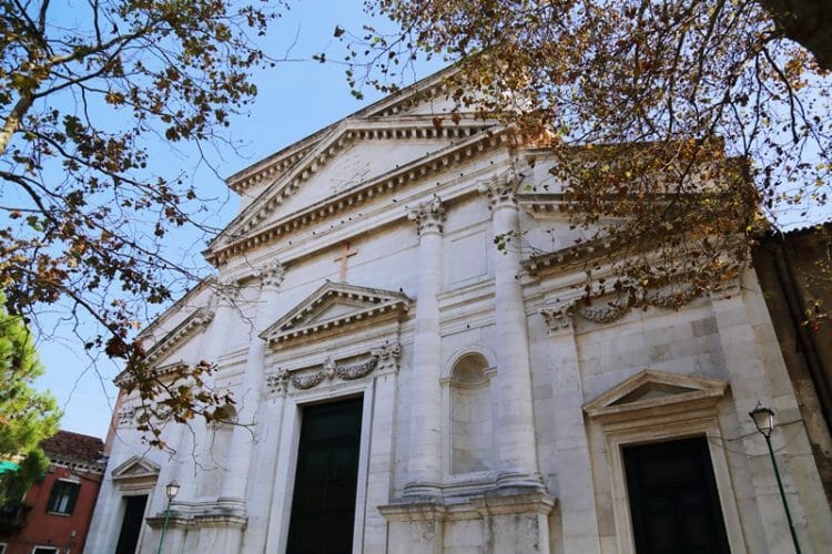 Basilica of San Pietro di Castello in Venice Italy