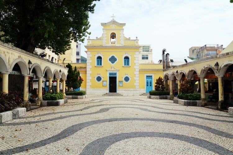 Chapel of St Francis Xavier in Macau
