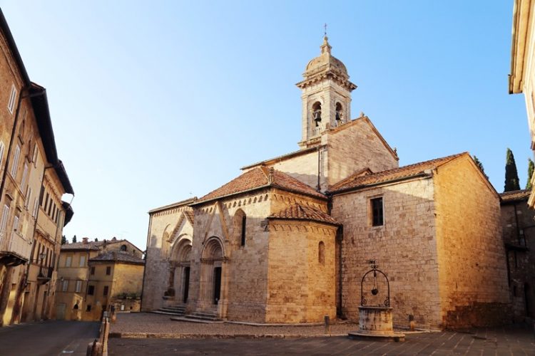 Church of Santa Maria Assunta in San Quirico d'Orcia ITaly