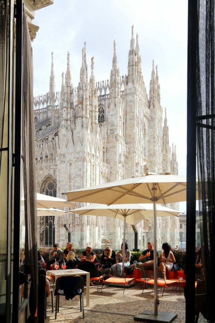 Terrazza Aperol in Milan Italy