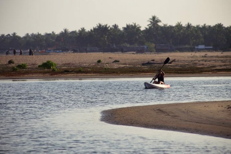 Kayaking in Kalpitiya Sri Lanka