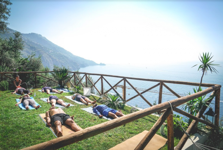 Yoga retreat in the Amalfi Coast Italy