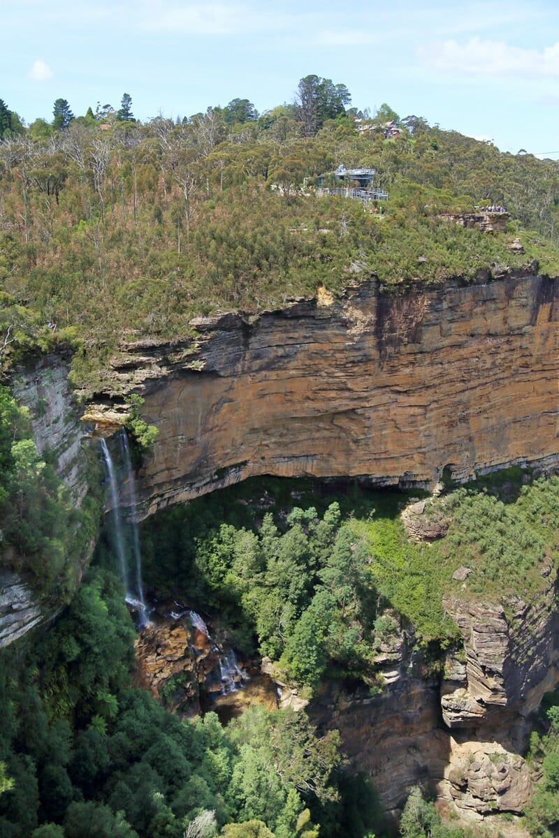 Katoomba Falls in the Blue Mountains in Australia