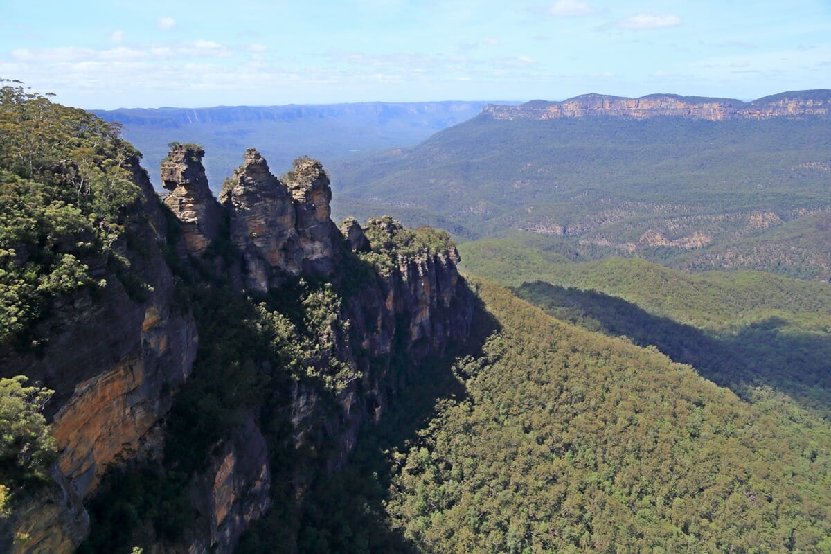 Three Sisters in the Blue Mountains Australia
