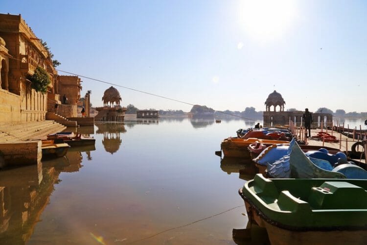 Gadisar Lake in Jaisalmer India