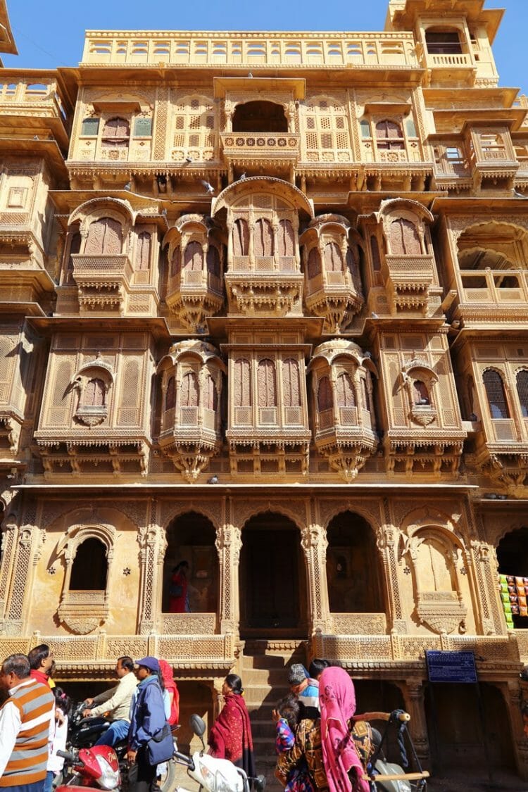 Patwon Ki Haveli in Jaisalmer India
