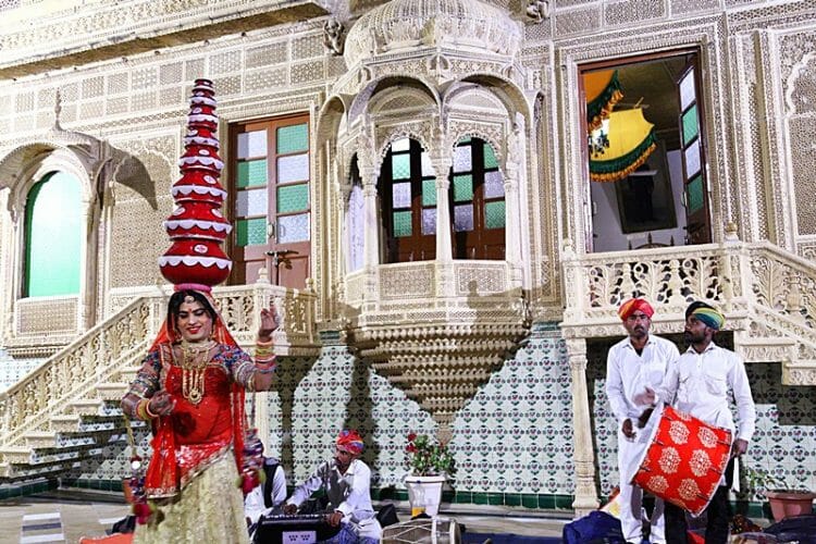 Rajasthan folk dance in Jaisalmer India