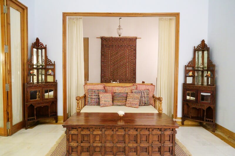 Suryagarh Hotel room in Jaisalmer India