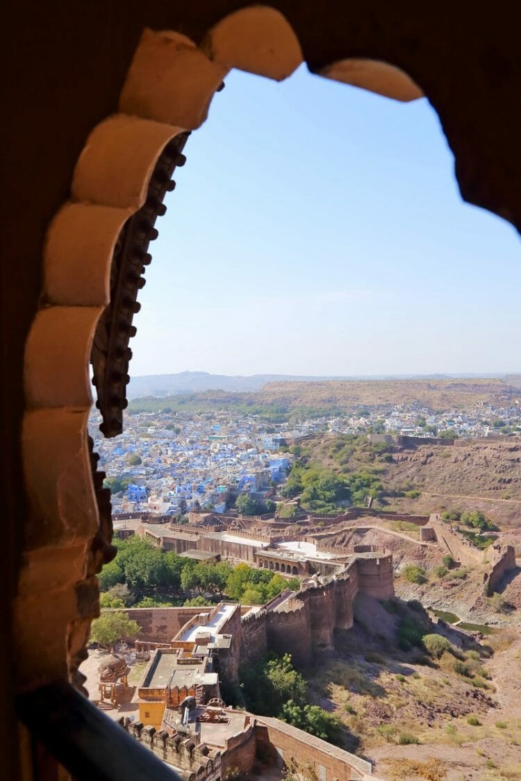 Blue City Jodhpur Rajasthan India