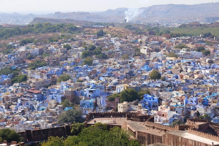 Blue City Jodhpur Rajasthan India