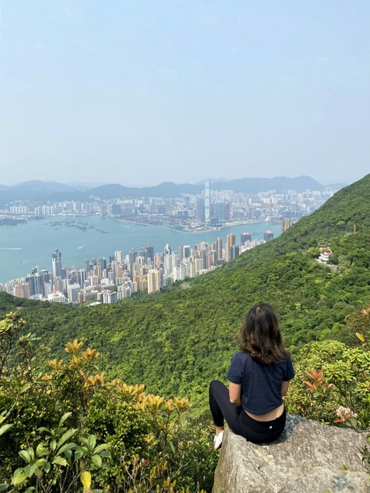 Mount High West Hiking Trail in Hong Kong