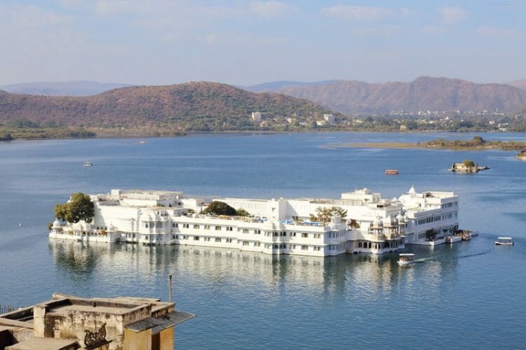 Taj Lake Palace in Udaipur India