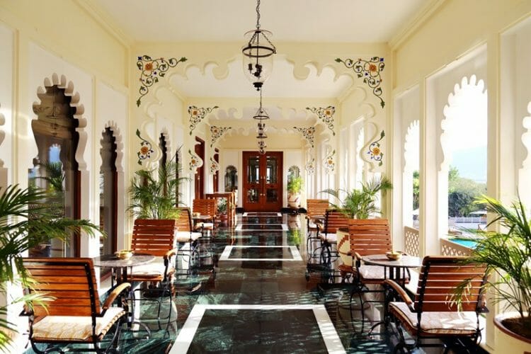 Trident Udaipur Lounge Area in India