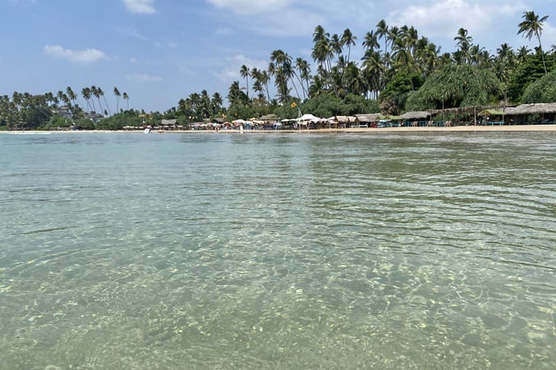 Pehebhiya Beach in Sri Lanka