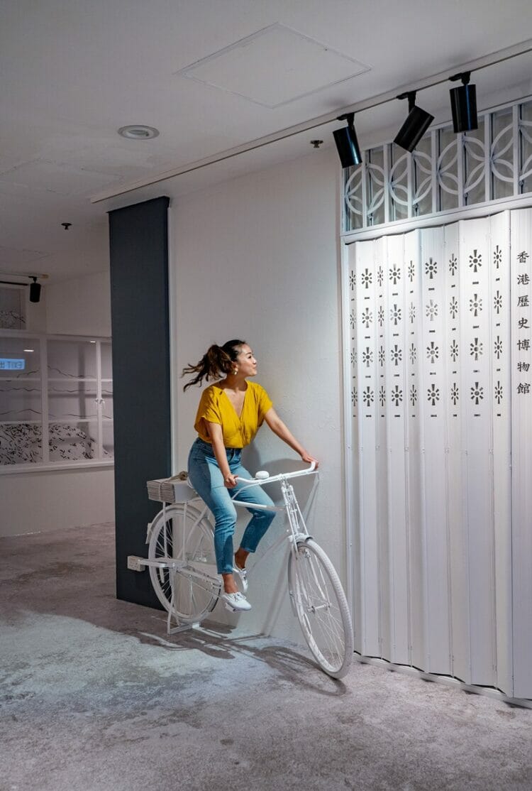 Recreating a Classic Exhibit at the Hong Kong Museum of History bicycle