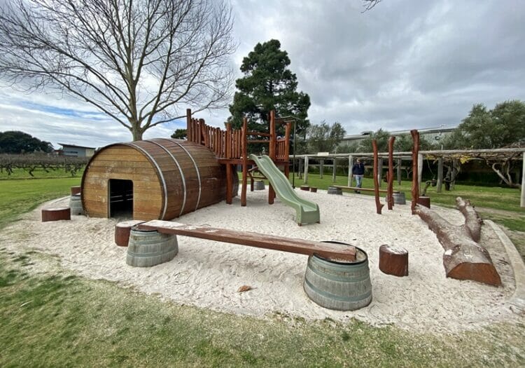 Children's playground at Sandalford Winery in Swan Valley