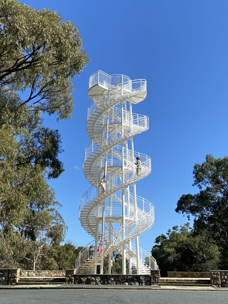 DNA Tower in Kings Park in Perth Australia