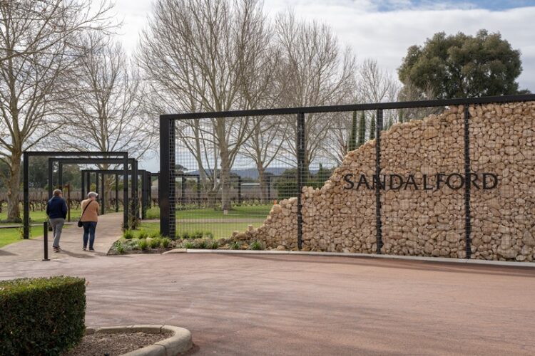 Sandalford Wine in Swan Valley wine region in Australia