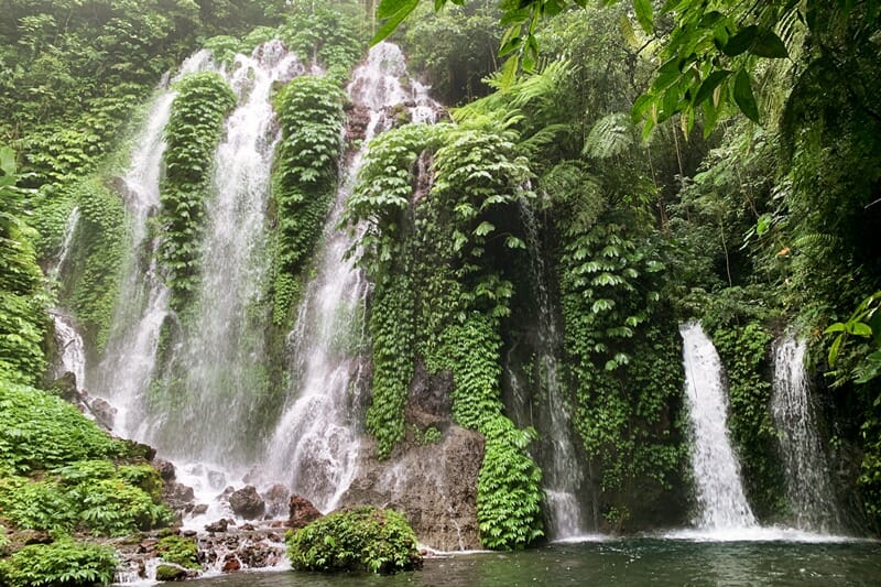 Banyu Wana Amertha Waterfalls in Munduk Bali