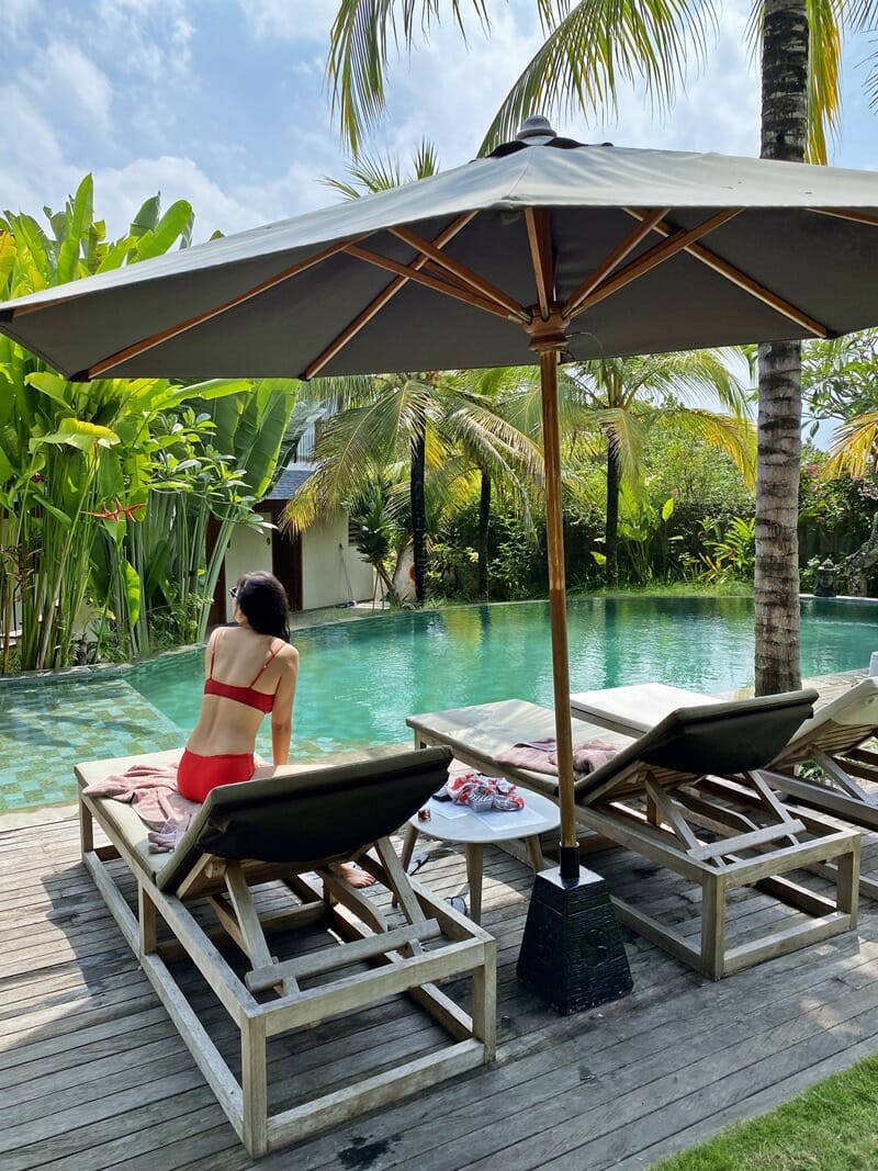 Pool at MASMARA Resort in Canggu Bali