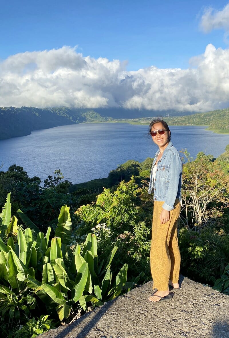 Wanagiri Twin Lakes viewpoint in Munduk Bali