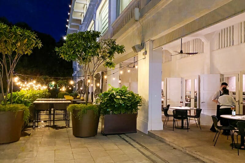 Bedrock Origin restaurant at Oasia Resort Sentosa in Singapore