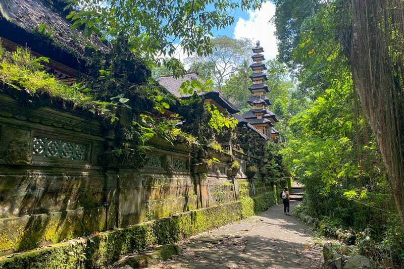 Entrance to the Campuhan Ridge Walk in Ubud Bali