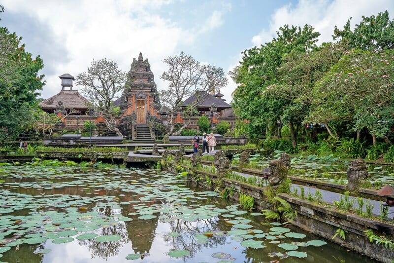 Saraswati Temple in Ubud Bali