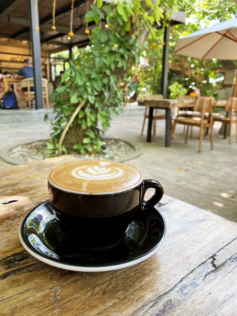 Coffee at Ulu Garden in Uluwatu Bali