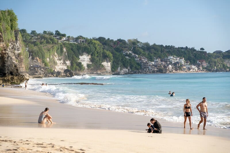 Dreamland Beach in Uluwatu Bali