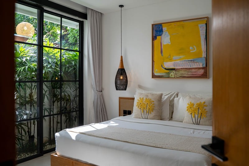 Family Nest 1 bedroom villa bedroom in Uluwatu Bali