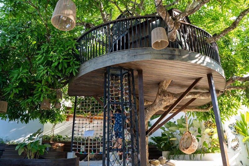 Family Nest in Uluwatu Bali Treehouse playground
